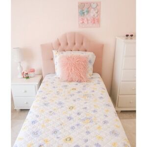 "Buttercream Meadow" Quilt –‎ 60" x 80"  # 29